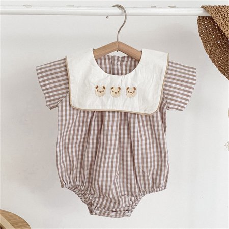 Hunpta Infant Newborn Toddler Baby Boys Girls Cute Cartoon Short Sleeve Plaid Romper Bodysuit Outfit Clothes
Hunpta Infant Newborn Toddler Baby Boys Girls Cute Cartoon Short Sleeve Plaid Romper Bodysuit Outfit Clothes