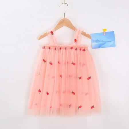 Huilaibazo Girls Slip Dress Toddler Baby Kids Girls Flower Pineapple Summer Sleeveless Beach Tutu Dress Casual Layered Tulle Dresses Princess Birthday Party Beach Dresses 1-6Y
Huilaibazo Girls Slip Dress Toddler Baby Kids Girls Flower Pineapple Summer Sleeveless Beach Tutu Dress Casual Layered Tulle Dresses Princess Birthday Party Beach Dresses 1-6Y