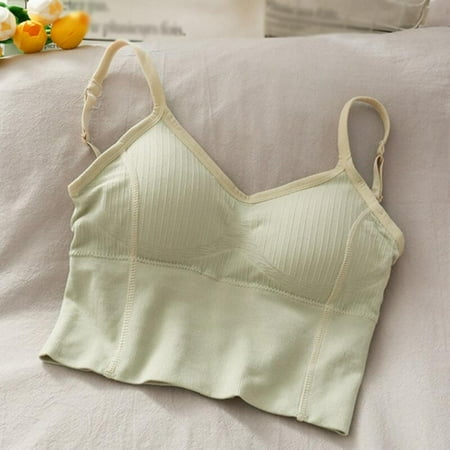 Xinhuaya Women Soild Crop Tops Seamless Underwear Removable Padded Skin-friendly Camisole Female Tank Camis Lingerie Intimates
Xinhuaya Women Soild Crop Tops Seamless Underwear Removable Padded Skin-friendly Camisole Female Tank Camis Lingerie Intimates