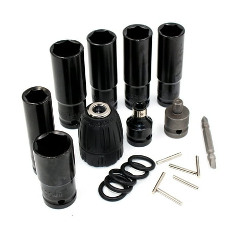 21Pcs Electric Impact Wrench Hexs Socket Head Set Kit Drill Chuck Drive Adapter SET for Electric Drill Wrench
21Pcs Electric Impact Wrench Hexs Socket Head Set Kit Drill Chuck Drive Adapter SET for Electric Drill Wrench