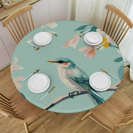 Ullo0ord Hummingbird Bird Pattern Round Tablecloth Waterproof Spill-Proof Wrinkle Free Table Cloth Washable Polyester Fabric Table Cover for Dining Kitchen Wedding Party 54 -58
Ullo0ord Hummingbird Bird Pattern Round Tablecloth Waterproof Spill-Proof Wrinkle Free Table Cloth Washable Polyester Fabric Table Cover for Dining Kitchen Wedding Party 54 -58
