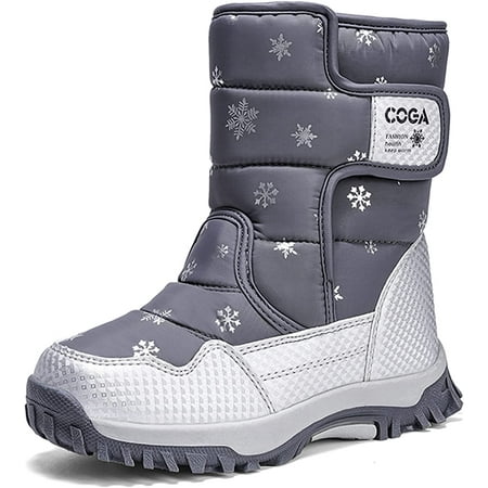 Girls Boys Snow Boots Winter Outdoor Waterproof Slip Resistant Cold Weather Shoes (Toddler/Little Kid/Big Kid)
Girls Boys Snow Boots Winter Outdoor Waterproof Slip Resistant Cold Weather Shoes (Toddler/Little Kid/Big Kid)