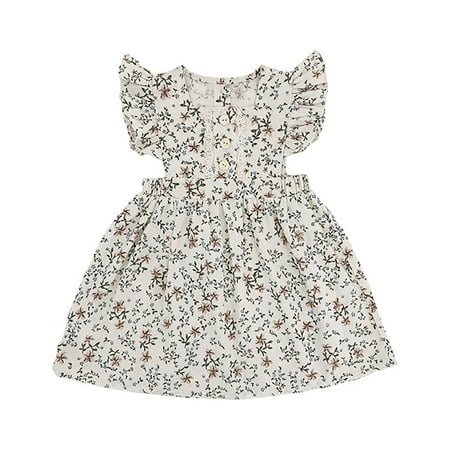 Toddler Girls Dress Floral Pattern Dress Sleeveless Ruffles Flower Country Style Casual Summer Dress For 1-9Y Princess Party Birthday Dress Baby Sundress Streetwear
Toddler Girls Dress Floral Pattern Dress Sleeveless Ruffles Flower Country Style Casual Summer Dress For 1-9Y Princess Party Birthday Dress Baby Sundress Streetwear