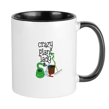 CafePress - Crazy Plant Lady Mugs - Ceramic Coffee Tea Novelty Mug Cup 11 oz
CafePress - Crazy Plant Lady Mugs - Ceramic Coffee Tea Novelty Mug Cup 11 oz