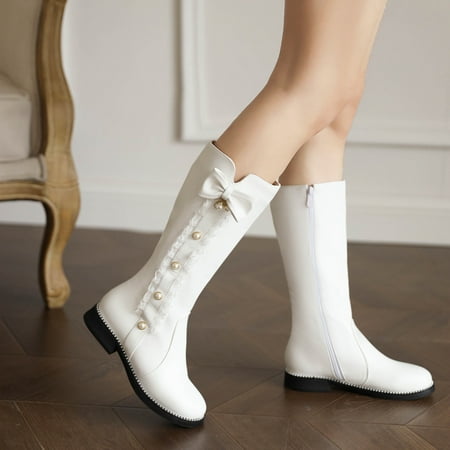 ZXHACSJ Women Fashion Casual Vintage Retro Mid-Calf Boots Lace Up Thick Heels Shoes White 37
ZXHACSJ Women Fashion Casual Vintage Retro Mid-Calf Boots Lace Up Thick Heels Shoes White 37