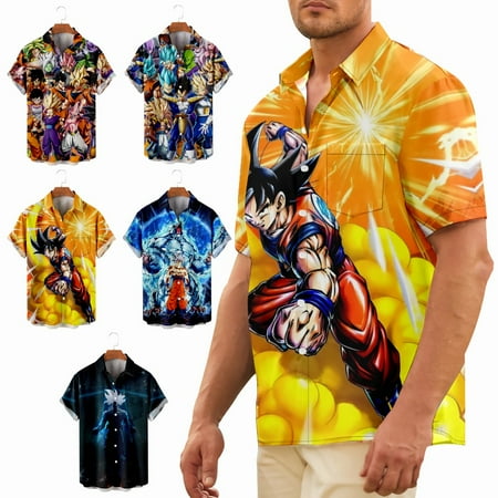 Anime Crewneck Shirt for Youth Adult Lapel Print Relaxed-Fit Clothes for Men Boys
Anime Crewneck Shirt for Youth Adult Lapel Print Relaxed-Fit Clothes for Men Boys