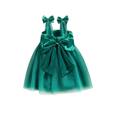 Sunisery Toddler Baby Girls Bowknot Tulle Dress Sleeveless Sling One-Piece Dress Party Princess Clothes Green 18-24 Months
Sunisery Toddler Baby Girls Bowknot Tulle Dress Sleeveless Sling One-Piece Dress Party Princess Clothes Green 18-24 Months