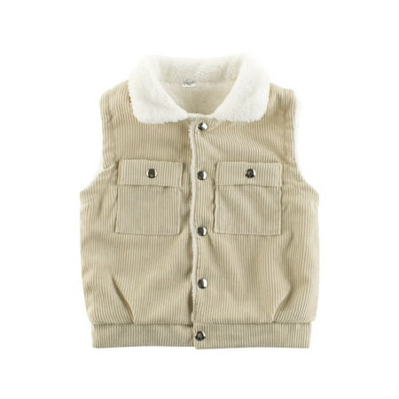 Kids Toddler Baby Girls Boys Sleeveless Fleece Collar Patchwork Winter Coats Jacket Vest Outer Outwear Outfits
Kids Toddler Baby Girls Boys Sleeveless Fleece Collar Patchwork Winter Coats Jacket Vest Outer Outwear Outfits