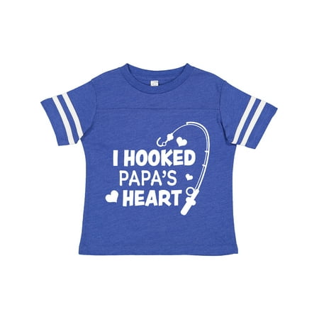 Inktastic I Hooked Papa s Heart with Fishing Rod Gift Toddler Boy or Toddler Girl T-Shirt
Inktastic I Hooked Papa s Heart with Fishing Rod Gift Toddler Boy or Toddler Girl T-Shirt