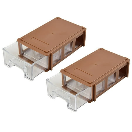 GLFILL 2Pcs Stackable Plastic Hardware Parts Storage Boxes Component Screws Toolbox
GLFILL 2Pcs Stackable Plastic Hardware Parts Storage Boxes Component Screws Toolbox