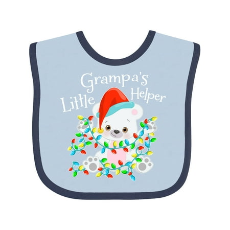 Inktastic Grampa s Little Helper Cute Polar Bear with Christmas Lights Gift Baby Boy or Baby Girl Bib
Inktastic Grampa s Little Helper Cute Polar Bear with Christmas Lights Gift Baby Boy or Baby Girl Bib