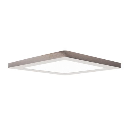 Access ModPLUS Large LED Square Flush Mount - Brushed Steel - 20835LEDD-BS/ACR