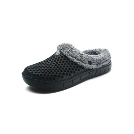 Lacyhop Womens Home Shoes Round Closed Toe House Shoe Plush Lining Clog Slippers Winter Comfortable Fuzzy Warm Slipper Casual Slip On Black US 8(Men)
Lacyhop Womens Home Shoes Round Closed Toe House Shoe Plush Lining Clog Slippers Winter Comfortable Fuzzy Warm Slipper Casual Slip On Black US 8(Men)