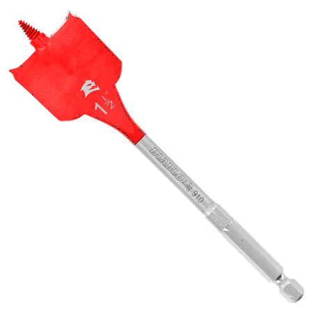 Diablo-DSP2170 Diablo 1-1/2in. x 6in. SPEEDemon Spade Bit