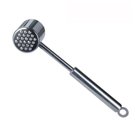 Stainless Steel Meat Tenderiser Hammer Steak Hammer Kitchen Supplies for Home Restaurant (Silver)
Stainless Steel Meat Tenderiser Hammer Steak Hammer Kitchen Supplies for Home Restaurant (Silver)