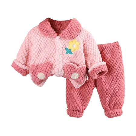 WUDATI Halloween Chistmas Boys Girls Sets Toddler Boys Winter Toddler Girl Coral Velvet Flower Print Casual Loose Winter Warm Pajama Set For 0 To 5 Years
WUDATI Halloween Chistmas Boys Girls Sets Toddler Boys Winter Toddler Girl Coral Velvet Flower Print Casual Loose Winter Warm Pajama Set For 0 To 5 Years