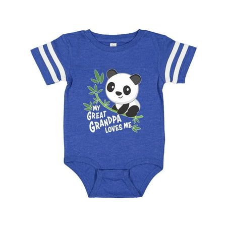 Inktastic My Great Grandpa Loves Me- cute panda Gift Baby Boy or Baby Girl Bodysuit
Inktastic My Great Grandpa Loves Me- cute panda Gift Baby Boy or Baby Girl Bodysuit