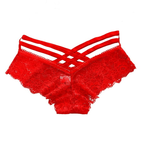Women Panties Ladies Solid Color Lace Thong Panties Lingerie Lace Floral Print Sheer Panties
Women Panties Ladies Solid Color Lace Thong Panties Lingerie Lace Floral Print Sheer Panties