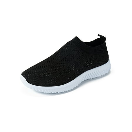 Woobling Ladies Sock Sneakers Breathable Walking Shoes Mesh Athletic Shoe Womens Running Sneaker Lightweight Slip On Anti-Slip Black 5
Woobling Ladies Sock Sneakers Breathable Walking Shoes Mesh Athletic Shoe Womens Running Sneaker Lightweight Slip On Anti-Slip Black 5