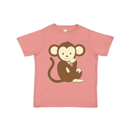 Inktastic Monkey Thinking Gift Toddler Boy or Toddler Girl T-Shirt