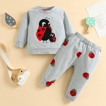 Hunpta Infant Toddler Boys Girls Long Sleeve Cartoon Prints Pullover Tops Pants Outfits
Hunpta Infant Toddler Boys Girls Long Sleeve Cartoon Prints Pullover Tops Pants Outfits