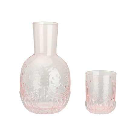 Bedside Glass Water Pitcher Set Vintage Large Capacity Water Carafe With Tumbler
Bedside Glass Water Pitcher Set Vintage Large Capacity Water Carafe With Tumbler