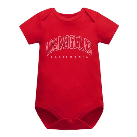 B91xZ Baby Bodysuit Boys Girls Short Sleeve Letter Printed Pullover Romper Sweatshirt Bodysuits (Sizes 0-3 Months)
B91xZ Baby Bodysuit Boys Girls Short Sleeve Letter Printed Pullover Romper Sweatshirt Bodysuits (Sizes 0-3 Months)
