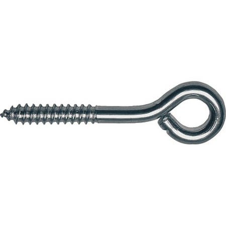 ProSource LR207 Large Eye Screw Eyes 2-7/8 Inch #0 Large Steel Eye Screws Bulk (Case of 20)