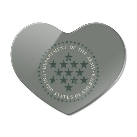 U.S. Army Department of the US Army Logo Heart Acrylic Fridge Refrigerator Magnet
U.S. Army Department of the US Army Logo Heart Acrylic Fridge Refrigerator Magnet