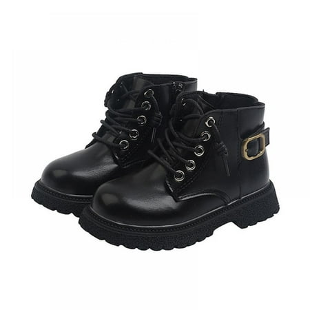 Toddler Girls Martin Boots Hiking Boots Waterproof PU Leather Non Slip Lace Up Baby Kids Outdoor Work Ankle Snow Boots (Toddler/Little Kid)
Toddler Girls Martin Boots Hiking Boots Waterproof PU Leather Non Slip Lace Up Baby Kids Outdoor Work Ankle Snow Boots (Toddler/Little Kid)