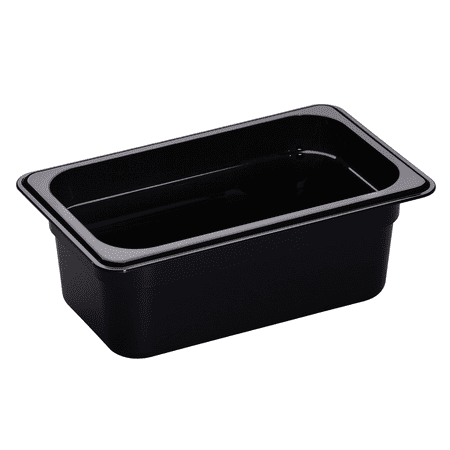Cambro Food Pan 1/4 X 4 Camwear Black