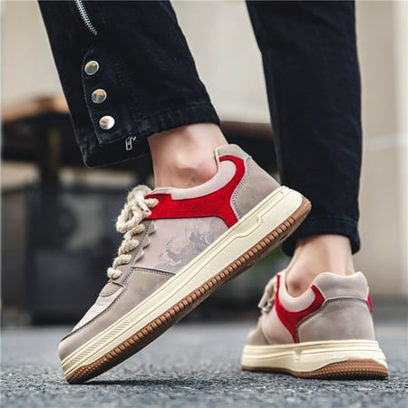 Men‘s Trendy Color Block Breathable Lightweight Non-slip Skate Shoes Walking Sneakers
Men‘s Trendy Color Block Breathable Lightweight Non-slip Skate Shoes Walking Sneakers