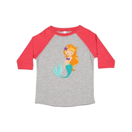 Inktastic Cute Mermaid Little Mermaid Orange Hair Star Girls Toddler T-Shirt
Inktastic Cute Mermaid Little Mermaid Orange Hair Star Girls Toddler T-Shirt