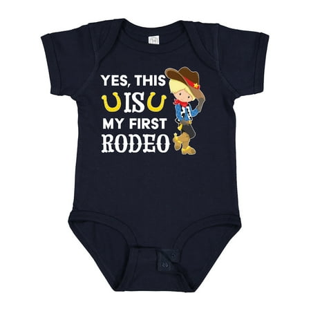 Inktastic Yes This is My First Rodeo- Cowboy in Hat and Boots Gift Baby Boy Bodysuit
Inktastic Yes This is My First Rodeo- Cowboy in Hat and Boots Gift Baby Boy Bodysuit