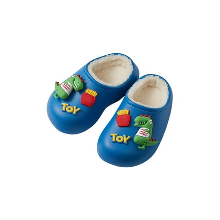 Ferndule Unisex-Child Plush Lining Winter Shoe Indoor Anti-Slip Memory Foam Clog Slippers Lightweight Cartoon House Slipper Blue 10C
Ferndule Unisex-Child Plush Lining Winter Shoe Indoor Anti-Slip Memory Foam Clog Slippers Lightweight Cartoon House Slipper Blue 10C