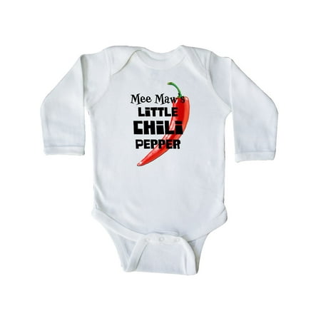 Inktastic Mee Maw s Little Chili Pepper Gift Baby Boy or Baby Girl Long Sleeve Bodysuit
Inktastic Mee Maw s Little Chili Pepper Gift Baby Boy or Baby Girl Long Sleeve Bodysuit