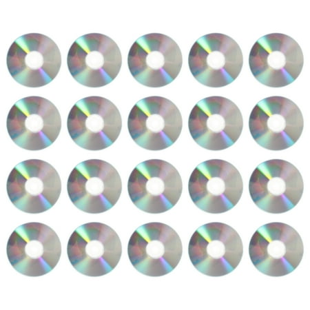 50Pcs Handmade Decorative Discs DIY CD Discs Adornment DIY Discarded CD Discs