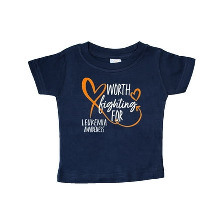 Inktastic Worth Fighting For Leukemia Awareness Orange Heart Gift Baby Boy or Baby Girl T-Shirt
Inktastic Worth Fighting For Leukemia Awareness Orange Heart Gift Baby Boy or Baby Girl T-Shirt