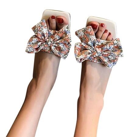 Cathalem Spring Bow And Fashion Women s Flat Slippers Sandals Summer Women s slipper Robe And Slippers Set Women Red 9
Cathalem Spring Bow And Fashion Women s Flat Slippers Sandals Summer Women s slipper Robe And Slippers Set Women Red 9