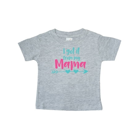 Inktastic I Got It From My Mama Arrow Hearts - Blue Pink Gift Baby Boy or Baby Girl T-Shirt
Inktastic I Got It From My Mama Arrow Hearts - Blue Pink Gift Baby Boy or Baby Girl T-Shirt