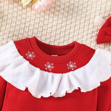 TOWED22 Romper Sweatshirt Fall Newborn Infant Boy Girl 1st Christmas Outfit Baby Turkey Sweatshirt Romper Crewneck Bodysuit Fall Winter Clothes Red
TOWED22 Romper Sweatshirt Fall Newborn Infant Boy Girl 1st Christmas Outfit Baby Turkey Sweatshirt Romper Crewneck Bodysuit Fall Winter Clothes Red