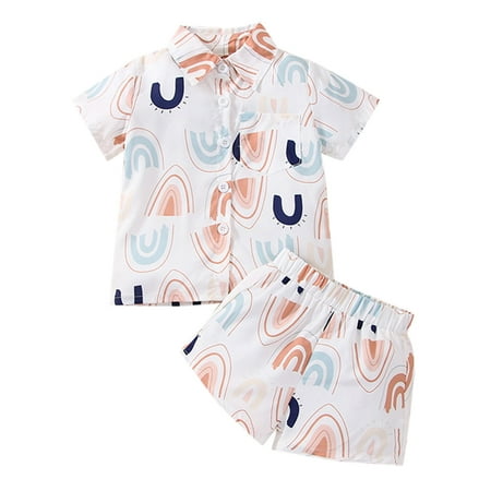 Toddler Kids Baby Boys Short Sleeve Casual Cartoon Shirt Tops Printed Lovely Shorts Pants Outfit Set 2PCS Baby Clothing
Toddler Kids Baby Boys Short Sleeve Casual Cartoon Shirt Tops Printed Lovely Shorts Pants Outfit Set 2PCS Baby Clothing