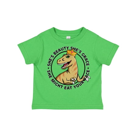 Inktastic Raptor Princess She s Beauty and Grace She Might Eat Your Face Gift Toddler Toddler Girl T-Shirt
Inktastic Raptor Princess She s Beauty and Grace She Might Eat Your Face Gift Toddler Toddler Girl T-Shirt