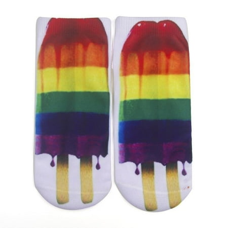 Fsqjgq Socks for Women Boys Socks 10-12 Years Old Unisex 3D Printing Socks Socks Fashion Boat Socks Gift Socks Exercise Socks for Women Ankle Socks Scrunch Socks Polyester C