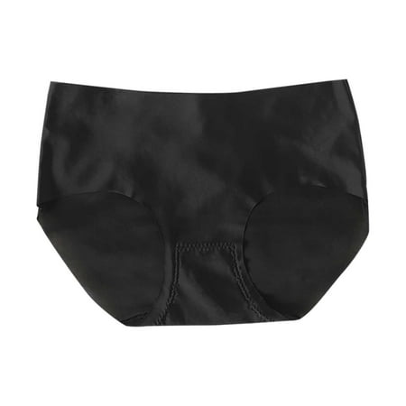 EHTMSAK Mid Waist No Show Underwear Bikini Invisible Hipster Stretch Comfort Seamless Briefs for Women Black L
EHTMSAK Mid Waist No Show Underwear Bikini Invisible Hipster Stretch Comfort Seamless Briefs for Women Black L