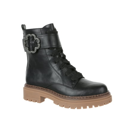 Sam & Libby Women s Samantha Embellished Combat Boot