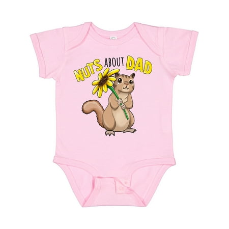 Inktastic Nuts About Dad Cute Chipmunk with Sunflower Gift Baby Boy or Baby Girl Bodysuit
Inktastic Nuts About Dad Cute Chipmunk with Sunflower Gift Baby Boy or Baby Girl Bodysuit