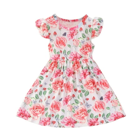 Juebong Dress Deals Infant Toddler Baby Girls Middle And Small Children s Flying Sleeve Print Dress Princess Dress
Juebong Dress Deals Infant Toddler Baby Girls Middle And Small Children s Flying Sleeve Print Dress Princess Dress