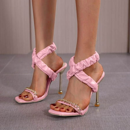 〖Yilirongyumm〗 Pink 41 High Heels For Women Toe Shoes Heels Sandals Fashion Lace-Up High Casual Breathable Women s High Heels
〖Yilirongyumm〗 Pink 41 High Heels For Women Toe Shoes Heels Sandals Fashion Lace-Up High Casual Breathable Women s High Heels