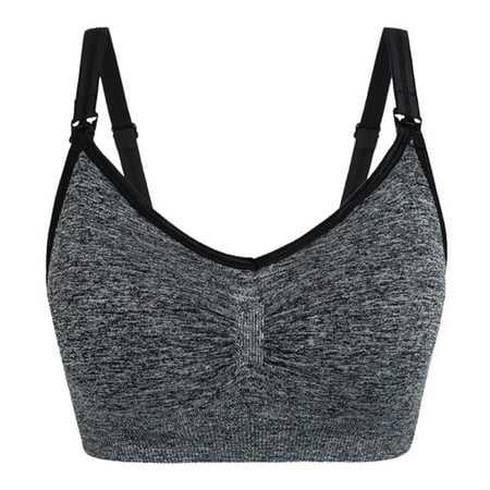 Big Clearance! Women Comfort Front Close Bra Breast Feeding Maternity Wire Free Bra Breastfeeding Push Up Pregnant Underwear Black XL 
Big Clearance! Women Comfort Front Close Bra Breast Feeding Maternity Wire Free Bra Breastfeeding Push Up Pregnant Underwear Black XL